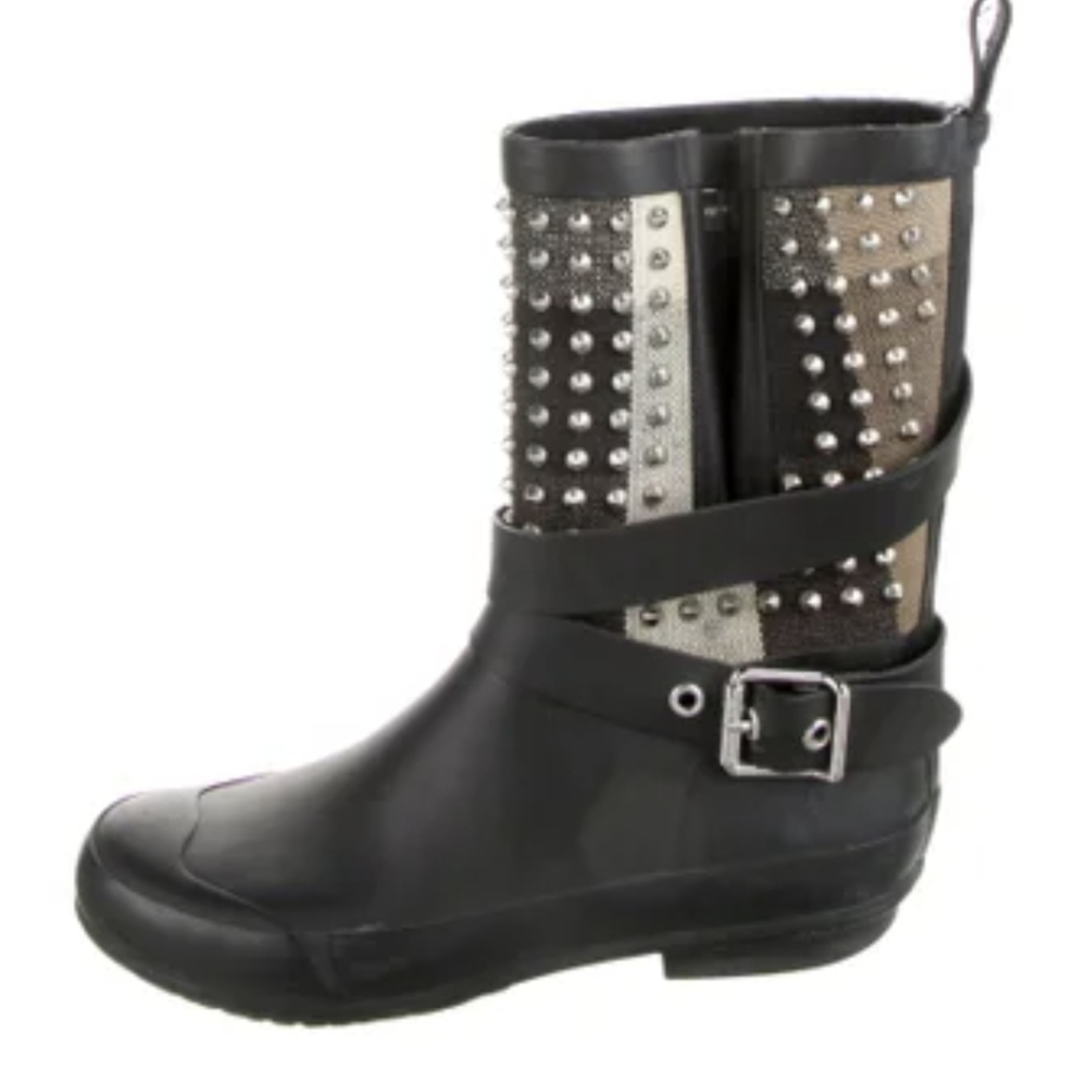 Burberry Rain Boots with studs